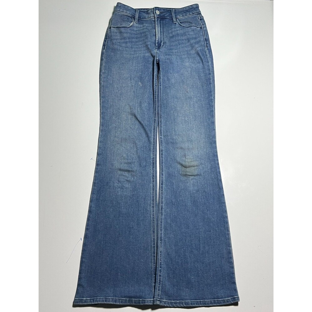 Old Navy High Rise Wow Flare Women's size 2 Med Blue Denim Jeans